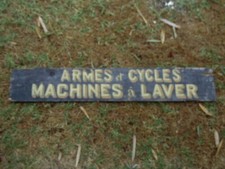 Plaque publicitaire ancienne - publicitaire,