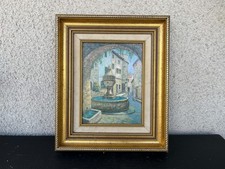 Tableau ancien – Fontaine de