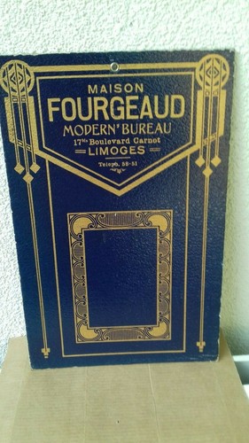 Carton publicitaire vintage - carton,