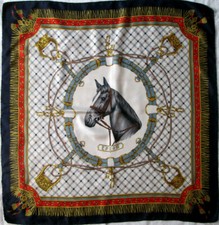 -CELINE  "EPSOM" Foulard soie