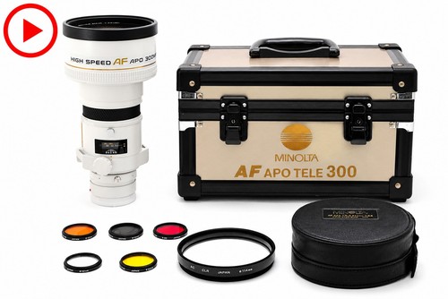 Neuf objectif minolta - ⏯️,
