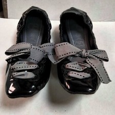 Ballerines tout cuir noir