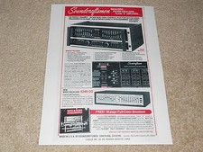 Soundcraftsmen SP4002 Pré / Eq Ad, 1979, 1 Pg ,Lunettes,Articles