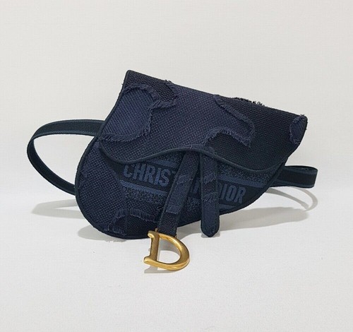 Dior ceinture toile brodée - toile,