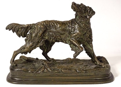 Sculpture bronze jules - sculpture,
