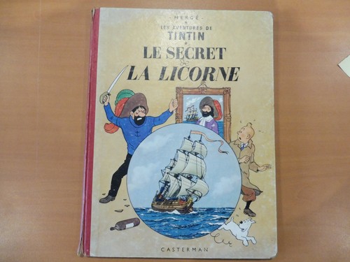 Tintin secret licorne - tintin, licorne"