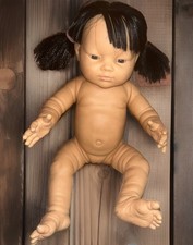 Poupée Bébé Réaliste Asiatique Style reborn Berjusa Env 45 Cm