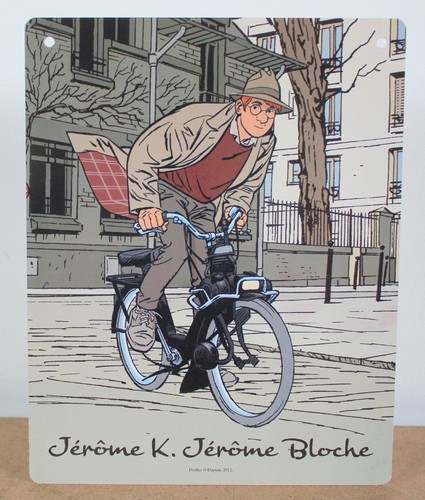Plaque émaillée jérôme - plaque, k