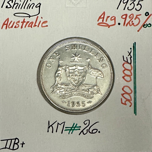 Australie shilling 1935 - 1,