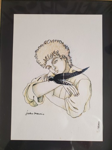 Lithographie jean marais par - lithographie,