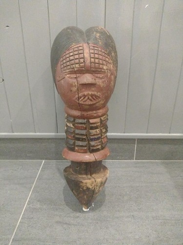 Tête kuyu art africain - kuyu,