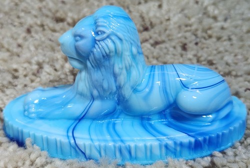 Summit art glass oscar lion - summit,