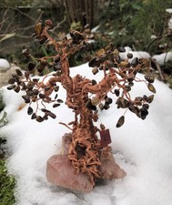 Arbre De Vie ✨Protect ✨ Feng Shui Lithotherapie Quartz Hematoïde  Fait Main