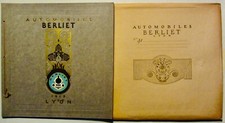 1913 CATALOGUE BERLIET