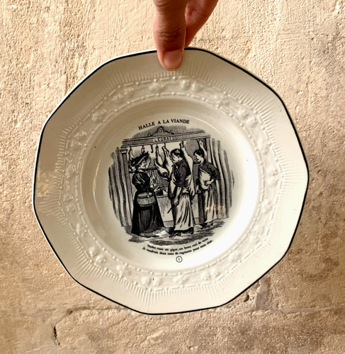 Assiette parlante boch - parlante, n°1