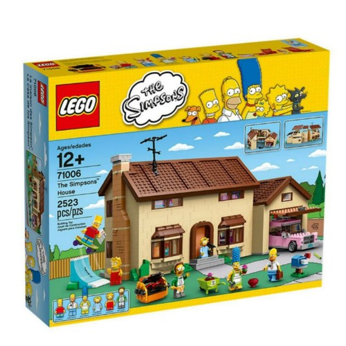 Lego simpsons house - house, 2523