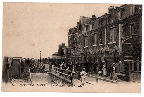 Cpa cayeux sur - cpa, 80