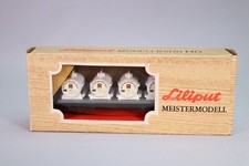 LG1426 LILIPUT 20700 Ho Wagon plat guérite SBB CFF transport cuve bière essieux