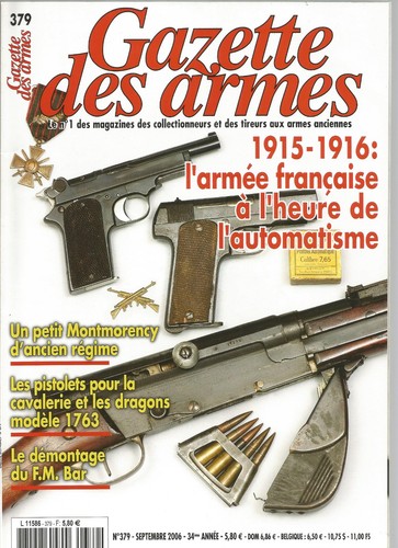 Gazette des armes 379 - gazette, n°379