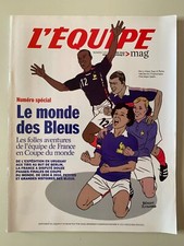 L'EQUIPE MAGAZINE N°1455 5 JUIN 2010 SPECIAL LE MONDE DES BLEUS / PLATINI ZIDANE