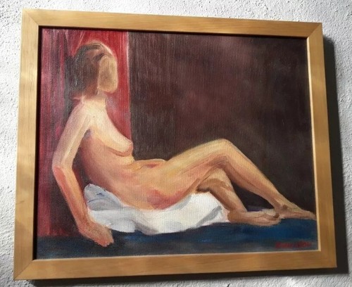 Tableau ancien huile - tableau,