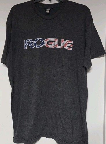 Rogue fitness usa flag - fitness, t-shirt