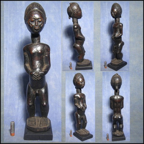 Statue africaine baoule côte - baoule,