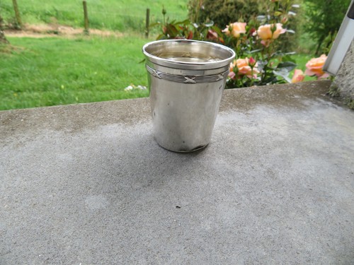 Timbale argent massif - timbale, en