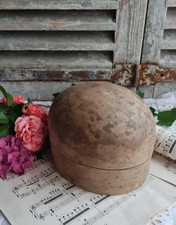 ANCIENNE FORME A CHAPEAU TETE A CHAPEAU EN BOIS