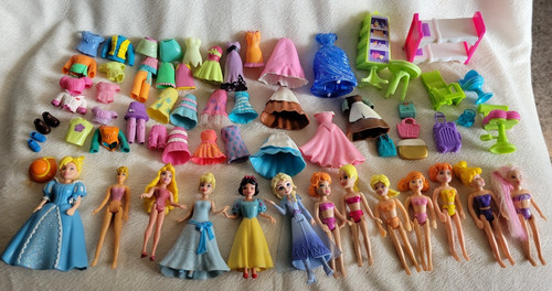 Lot polly pocket - of,