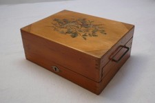ancien coffret boite en bois