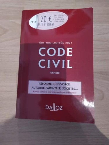 Code civil 2021 - civil,