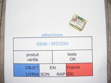 Carte WIFI pour eMachines G640