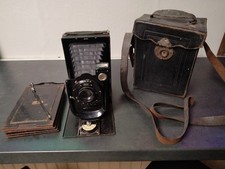 Ancien Appareil Photo À Soufflet zeiss Ikon