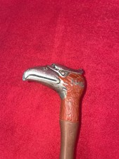 Canne tête aigle régule Art