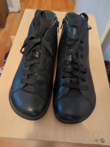 Camper black modern ankle - modern, boot