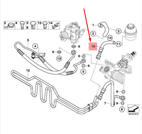 Bmw e90 tuyau retour - 3,
