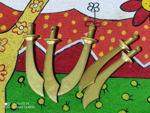 Playmobil épées sabres - playmobil, x5