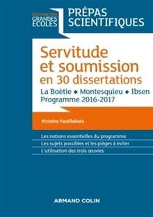 Servitude soumission 30 - et, en