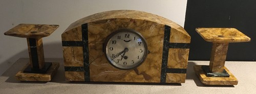 Ancienne horloge cheminée - de,
