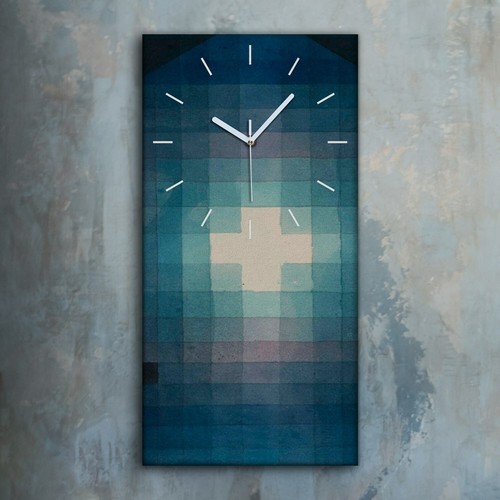 Horloge décorative sur toile
