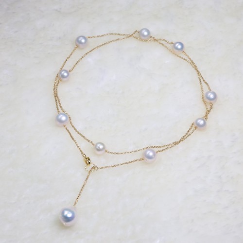 Collier sautoir perles - perles, de