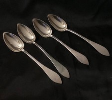 LOT 4 PETITES CUILLERES ARGENT