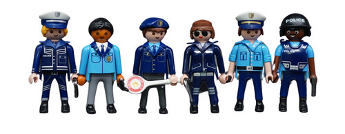 Playmobil figurines policiers