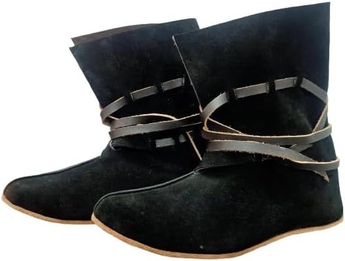 Bottes médiévales cuir - bottes,