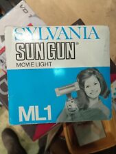 Sylvania Sun Gun Movie Light ML 1 Ancienne Lampe Ciné-Caméra Eclairage Cinéma 