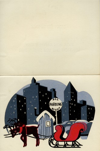 New york traineau père noël - new,