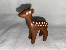 Playmobil 1.2.3 Faon Petit De La Biche Forêt Zoo Animaux