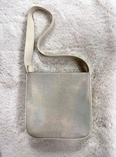 Sac Maud Frizon en cuir imitation serpent irisé