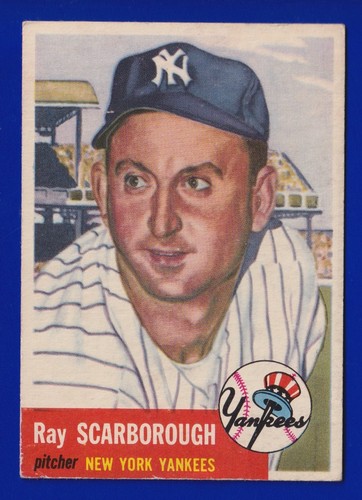 Ray scarborough yankees - yankees, 1953